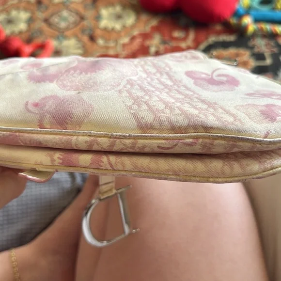 Dior cherry blossom saddle bag from 2004 - Picture 6 of 7